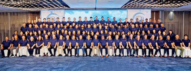 Scanwell global team group photo